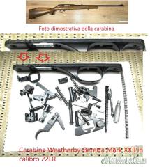 per CARABINA – BERETTA MOD. WEATHERBY MARK XXII cal. 22LR