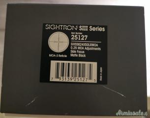 Sightron SIII SS 6-24x50 LR MOA