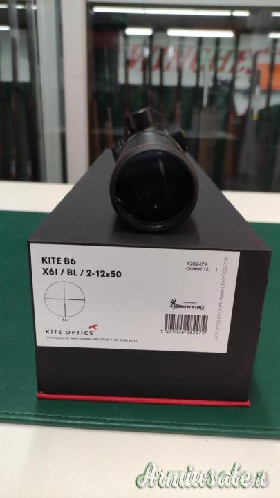 kite Optics x6I/BL  2-12X50 RET 4Ai