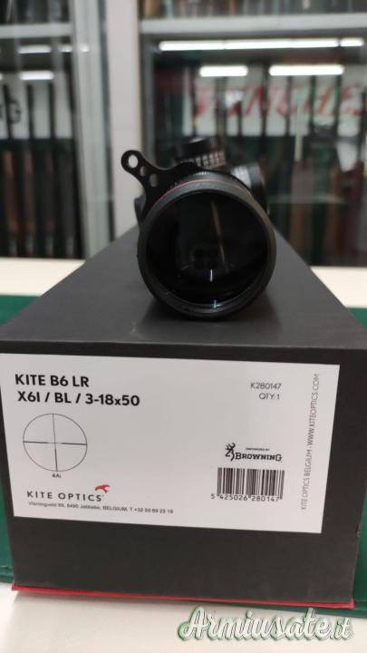 Kite Optics B6 LR X6I/BL/3-18X50 RET 4Ai