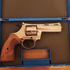Revolver a salve MAGNUM Bruni cromata cal.380