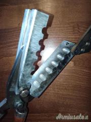 Stampo per proiettili 9mm da 124 grani X 6, marca Lee