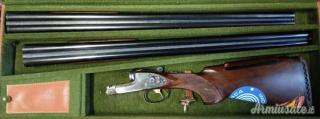 Doppietta Bernardelli batterie H. & H. cal 12 con due coppie di canne