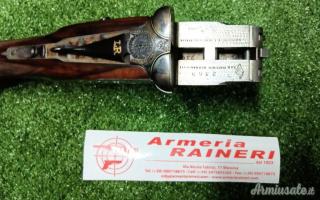 Doppietta Bernardelli batterie H. & H. cal 12 con due coppie di canne
