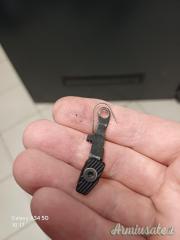 Pulsanti sgancio carrello e caricatore della Toni System per Glock 19.