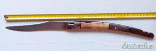 Coltello antico a serramanico francese o spagnolo 1800