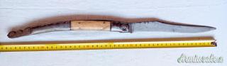 Coltello antico a serramanico francese o spagnolo 1800