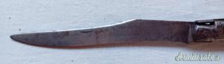Coltello antico a serramanico francese o spagnolo 1800