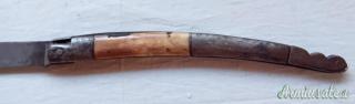 Coltello antico a serramanico francese o spagnolo 1800