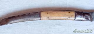 Coltello antico a serramanico francese o spagnolo 1800