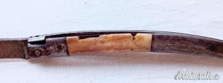 Coltello antico a serramanico francese o spagnolo 1800