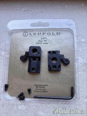 Piastrine più anelli leupold 1pollice-30mm