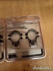 Piastrine più anelli leupold 1pollice-30mm
