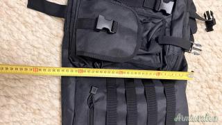 ZAINO/BORSA + SACCA PORTA FUCILI.  NUOVI