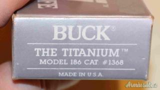 Coltello Buck 186 The Titanium Vintage