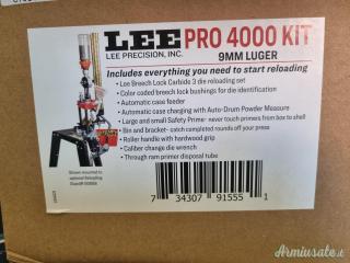 Lee Pro 4000 Kit con set dies 9 Luger