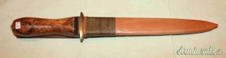 Coltello Caccia Lama Damasco