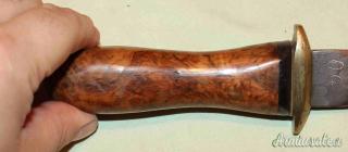 Coltello Caccia Lama Damasco
