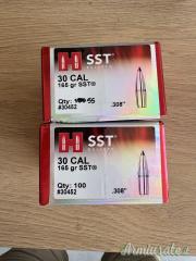 palle SST 165 GRANI hornady 165gn .30 308 300