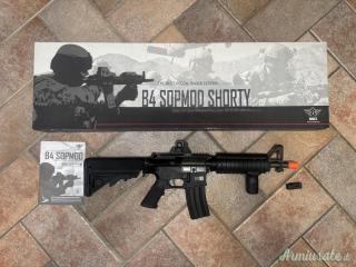 Kit Softair Usato Pochissimo: Bolt B4 SOPMOD Full Metal + G&G GR15