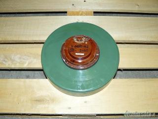 Russian U-TM-62P3 anti-tank mine with U-MVP-62 fuze