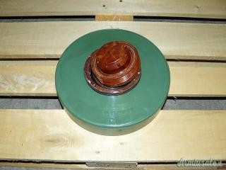 Russian U-TM-62P3 anti-tank mine with U-MVP-62 fuze