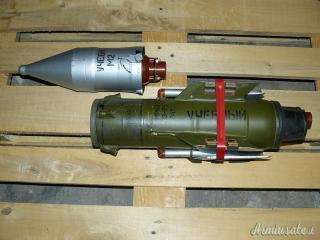 Russian 9M14P1 Malyutka anti-tank guided missile