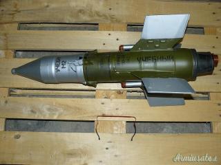 Russian 9M14P1 Malyutka anti-tank guided missile