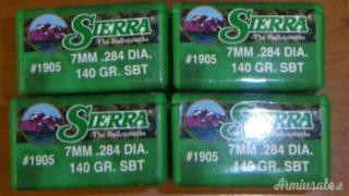 Sierra .284 (7mm) 140 grani