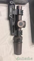 ZeroTech Vengeance 1-6x24 LPVO RAR Illuminata + attacco cantilever Konus