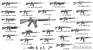 Per M4 M16 AR15 e cloni