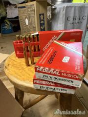 Cartucce calibro 270 winchester
