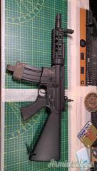 Fucile Softair G&P M4 / CQB + 3 Caricatori + Batteria, Caricabatteria e Pallini REGALO
