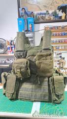 Gilet Tattico Viper Tactical Special Ops OD Green + Tasche MOLLE