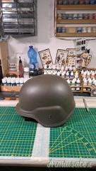 Elmetto Tattico Softair tipo MICH 2000 - Verde OD / Grigio Scuro