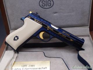 SIG P210 Helvetica