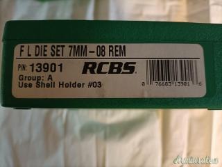 dies rcbs cal. 7.08 codice 13901 come nuovi
