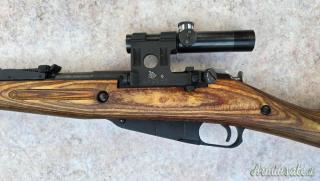 Carabina Mosin Nagant 91 30 cal 7.62x54 anno 1943 arsenale di Izhevsk ottica repro