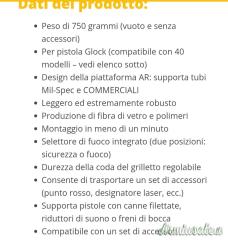 kit di conversione tattica P-IX+ per pistole Glock