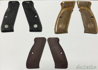 Guancette grips impugnatura CZ 75 SP 01 CZ85 75B legno G10 VZ