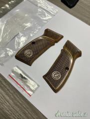 Guancette grips impugnatura CZ 75 SP 01 CZ85 75B legno G10 VZ