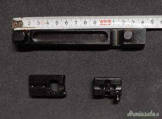 BASE WEAVER CON ATTACCHI A PIVOT PER BROWNING BAR, NUOVA. SOLO TEL.