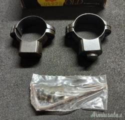 ANELLI LEUPOLD STD ART. 26161 DIAMETRO 26, NUOVI IN SCATOLA. SOLO TEL.