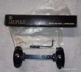 ATTACCO LEUPOLD ANELLI DA 30MM PER BROWNING BAR E SIMILI, NUOVO.SOLO TEL.