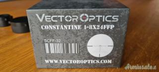 cannocchiale Vector Optics Costantine SCFF-32 1-8×24 ffp mrad