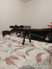 Marlin  22lr con ottica e bipiede