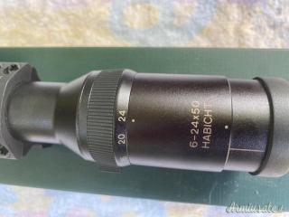 Ottica SWAROVSKI 6-24x50 PL crosshair