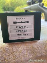 Ottica SWAROVSKI 6-24x50 PL crosshair