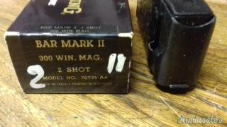 CARICATORE 2 COLPI PER CARABINA BROWNING BAR II CAL 300 W.M. SOLO TEL.