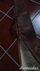 custodia portafucile in pelle